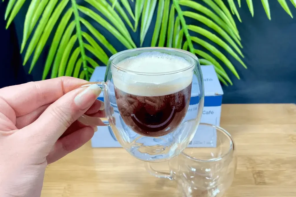 Bem estar com Xícaras de parede dupla